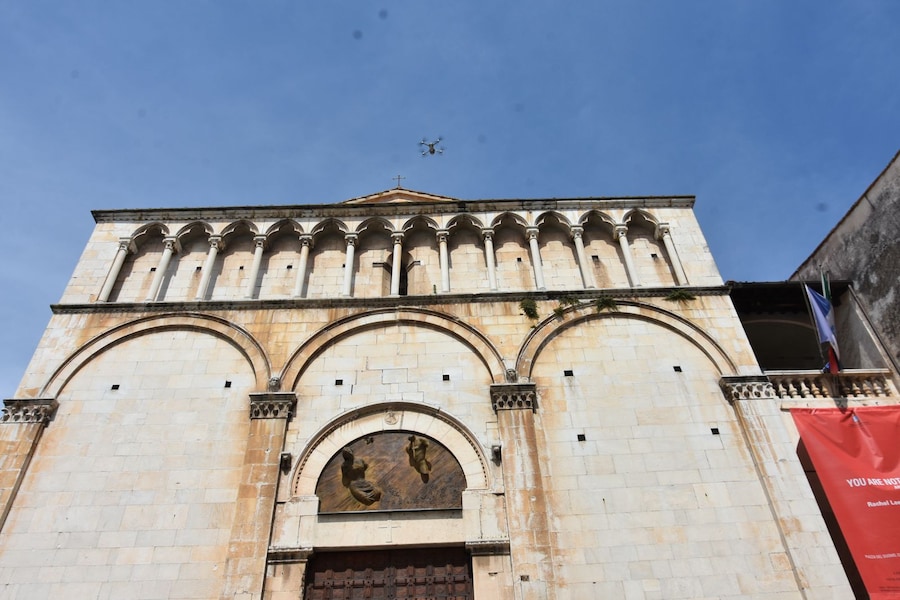 Complesso di Sant’Agostino, prima del ressatirp. Facciata_ph.Luca Forno