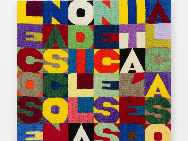 La mostra di Alighiero Boetti
