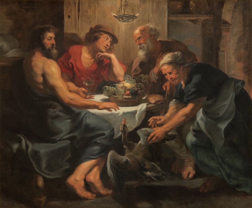 Peter Paul Rubens, Giove e Mercurio con Filemone e Baucide