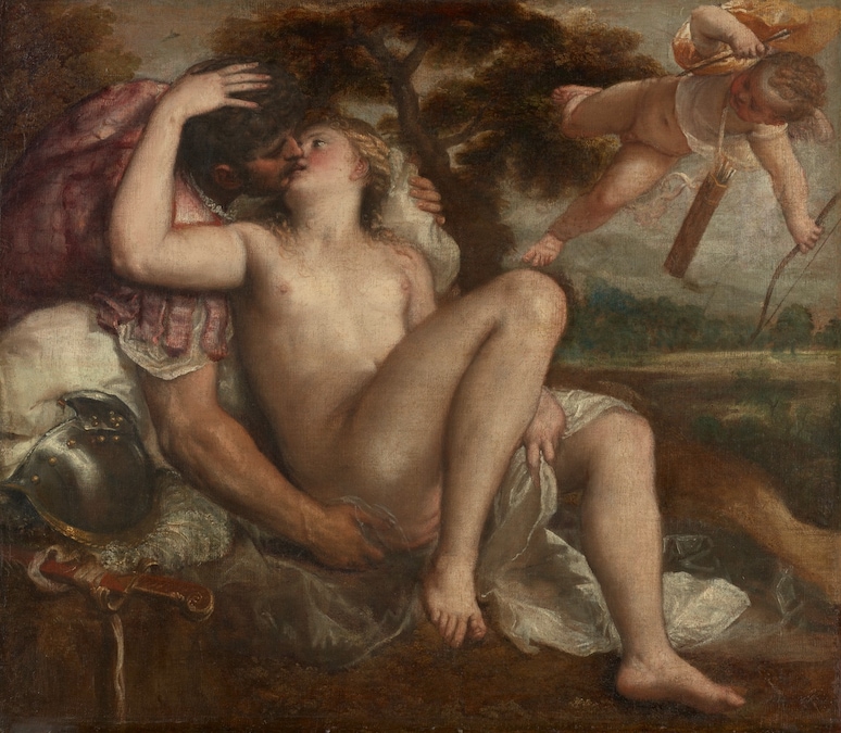Tiziano, Marte, Venere e Amore