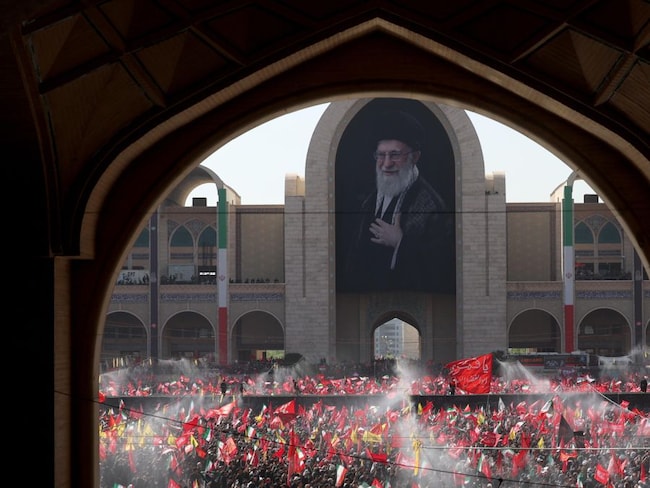 I funerali di Khamenei
