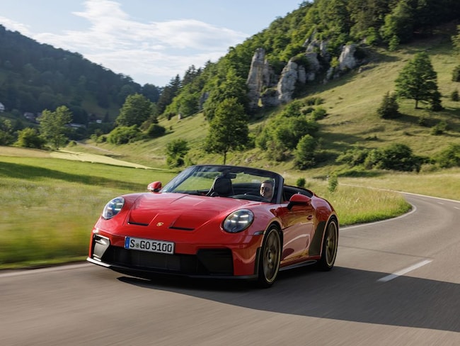 Porsche Gt3 s/c, le foto della cabriolet che non c’era