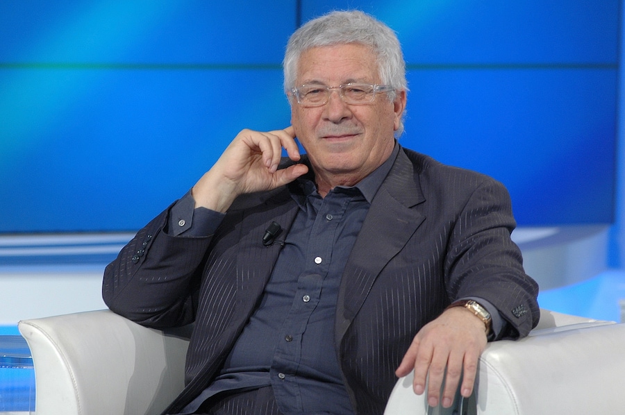 20 febbraio 2006. Peppino Di Capri ospite del programma Rai "Porta a porta" sul Festiva di Sanremo. (Piergiorgio Pirrone / TEAM / GRA/LaPresse)