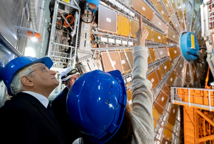 10 giugno 2019 - Ginevra - Il Presidente della Repubblica in visita al CERN (Ufficio per la Stampa e la Comunicazione della Presidenza della Repubblica)