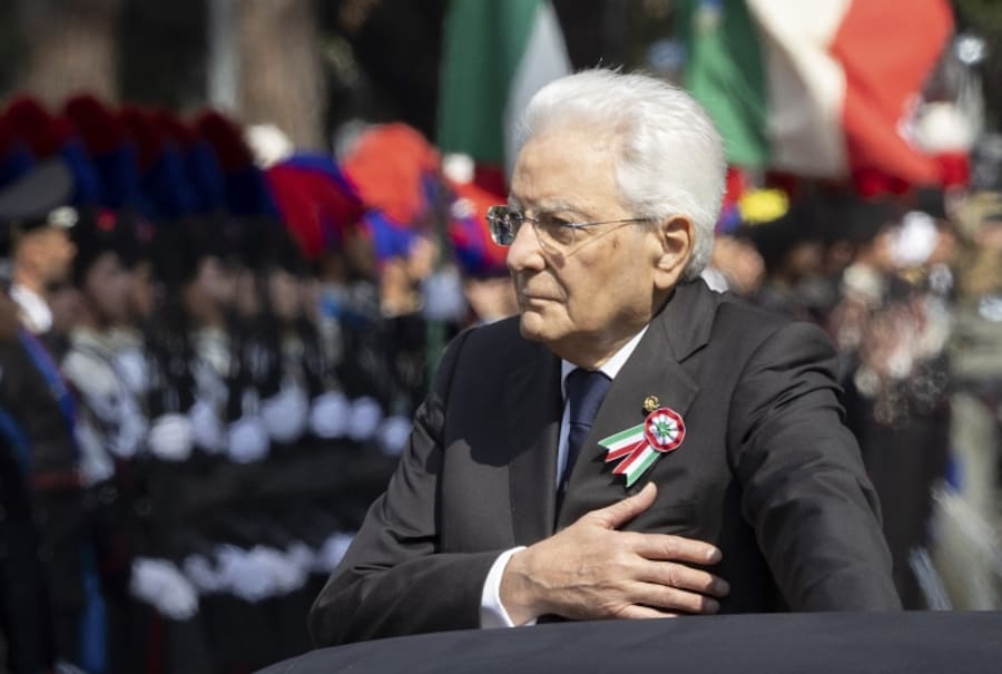 2 giugno 2026 - Anniversario degli 80 anni della Repubblica italiana - Il Presidente Sergio Mattarella assiste alla parata militare. (Ufficio Stampa del Palazzo del Quirinale)
