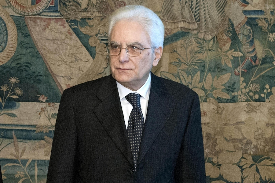 31 gennaio 2015 - Roma - Il neo presidente della Repubblica Sergio Mattarella. Boldrini proclama eletto Mattarella con 665 voti. (ANSA/Ufficio Stampa Quirinale)
