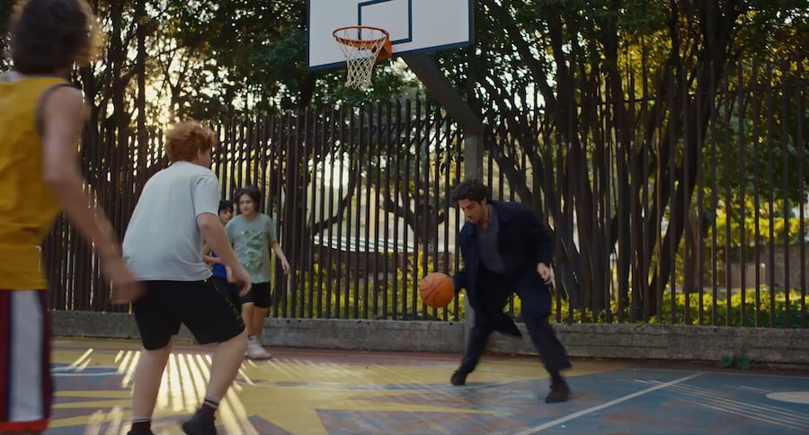 Screenshot dalla clip del film “Succederà Questa Notte” di Nanni Moretti