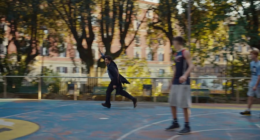 Screenshot dalla clip del film “Succederà Questa Notte” di Nanni Moretti