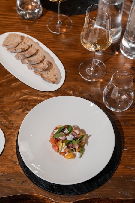 A tavola al ristorante Opificio