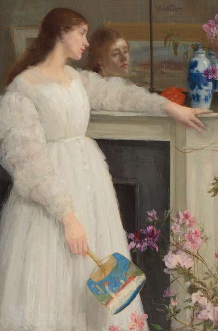 James McNeill Whistler, Symphony in White, No. 2: The Little White Girl. 1864. Tate. (Photo © Tate (Matt Greenwood))