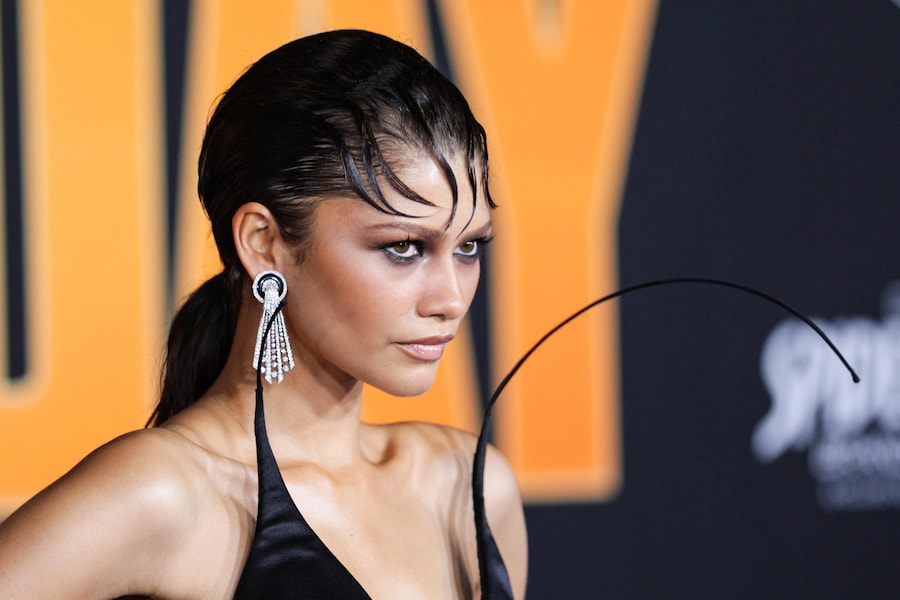 L'attrice statunitense Zendaya arriva alla prima mondiale di *Spider-Man: Brand New Day* al Dolby Theatre di Los Angeles, California, Stati Uniti, il 27 luglio 2026. EPA/CHRIS TORRES (EPA)