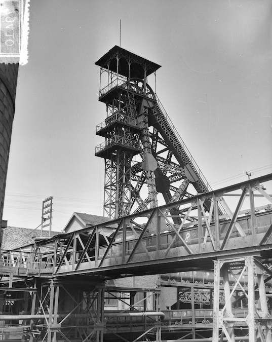 Disastro a Bois du Caizier, Marcinelle, Belgio. Data dell'incidente: 9 agosto 1956 (Alamy Stock Photo)