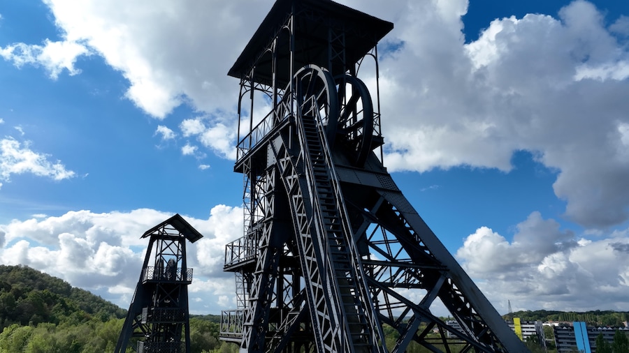 Un’immagine del documentario “Il fiore delle terre nere - Marcinelle 70 anni dopo”, scritto e diretto da Salvatore Braca, prodotto da Pandataria (ANSA)