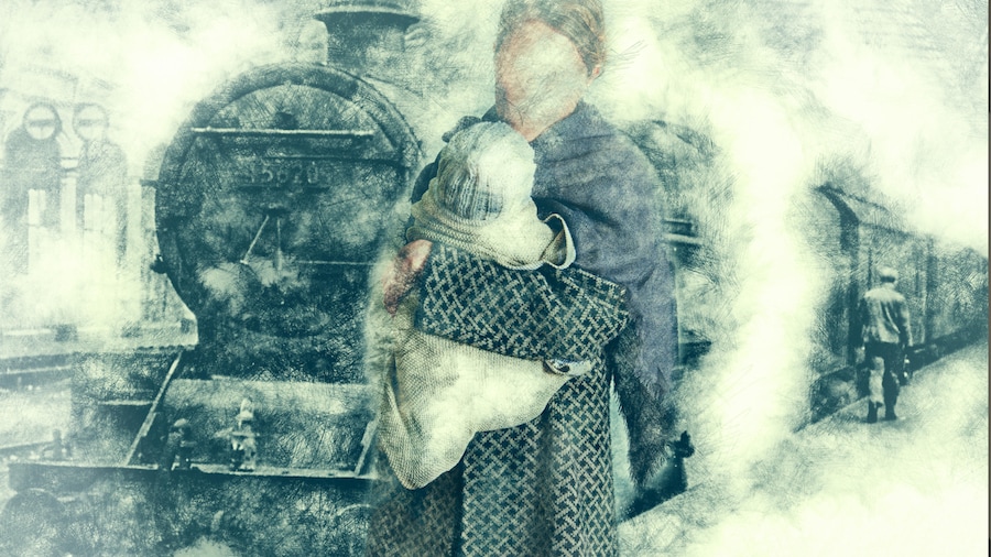 Un'immagine del documentario "Il fiore delle terre nere - Marcinelle 70 anni dopo", scritto e diretto da Salvatore Braca, prodotto da Pandataria (ANSA)