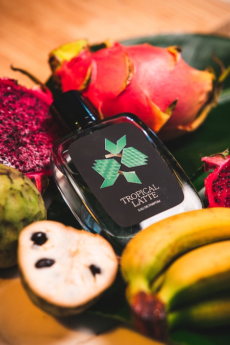 Tropical Latte di Malva 1979 interpreta il trend delle note gourmand leggere. La cremosità del latte di cocco si intreccia con la dolcezza vellutata della cherimoya, dando vita a una fragranza che evoca paesaggi esotici- Le sfumature tropicali della frutta si fondono con accenti morbidi e lattiginosi, creando un jus solare capace di trasportare verso atmosfere calde e rilassate