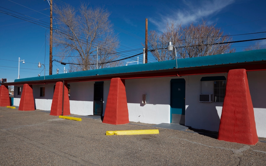 Route 66. Vintage Hacienda Motel, Albuquerque