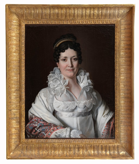Pietro Benvenuti, Ritratto di Elisa Baciocchi, olio su tela, primo Ottocento, Collezione Fondazione Cassa di Risparmio di Lucca