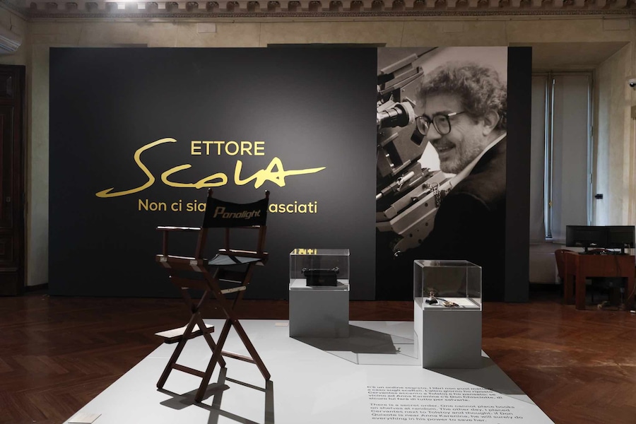Allestimento Mostra Ettore Scola. Non ci siamo mai lasciati - Photo credit Marino Festuccia