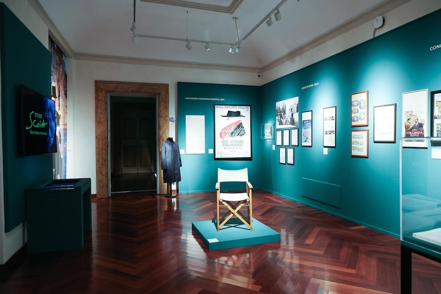 Allestimento Mostra Ettore Scola. Non ci siamo mai lasciati - Photo credit Marino Festuccia