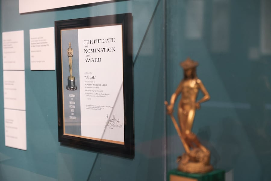 Allestimento Mostra Ettore Scola. Non ci siamo mai lasciati - Photo credit Marino Festuccia