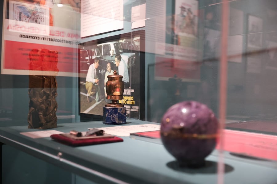 Allestimento Mostra Ettore Scola. Non ci siamo mai lasciati - Photo credit Marino Festuccia