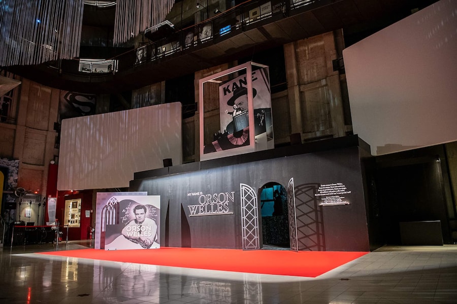 Allestimento My name is Orson Welles