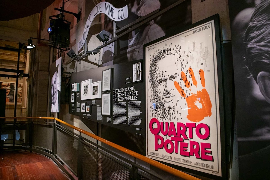 Allestimento My name is Orson Welles