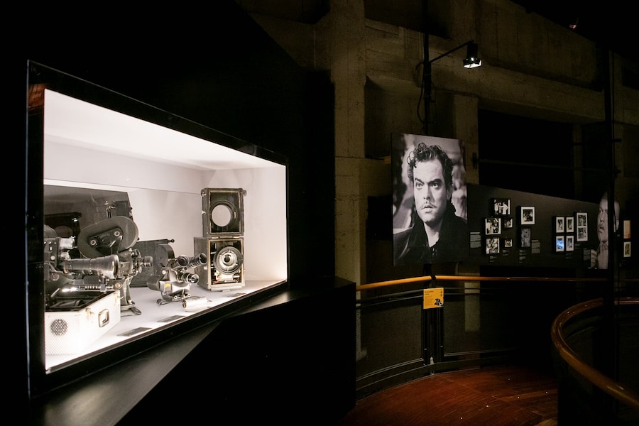 Allestimento My name is Orson Welles