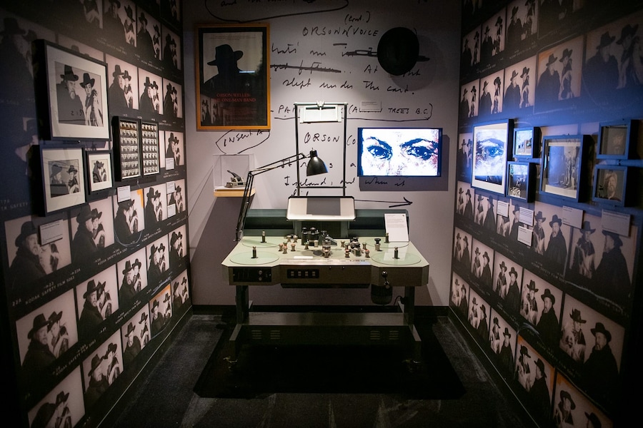 Allestimento My name is Orson Welles