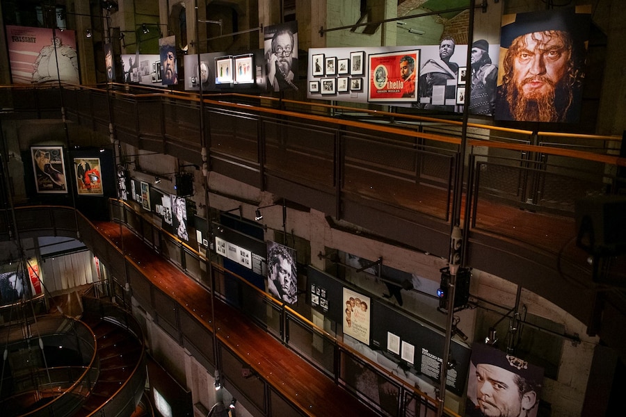 Allestimento My name is Orson Welles