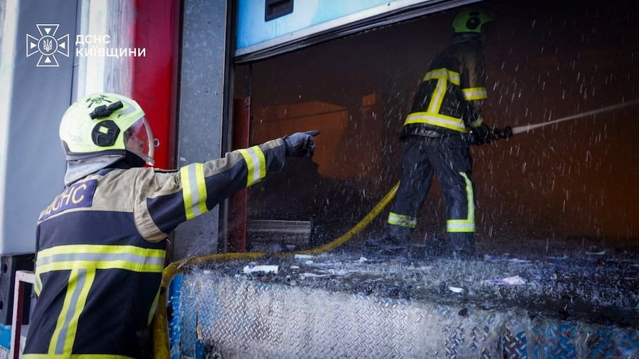 State Emergency Service of Ukraine in Kyiv Region/Handout via REUTERS (via REUTERS)