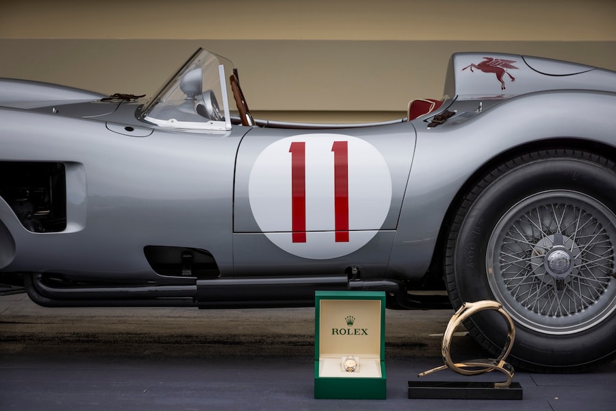 Vincitore del premio Rolex Best in Show Bruce Meyer Ferrari 625/250 Testarossa del 1957 (©Rolex/Tom O’Neal)