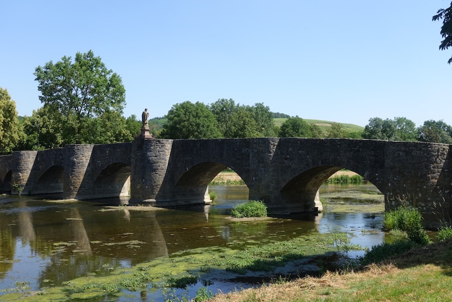 Ponte sul fiume Tauber