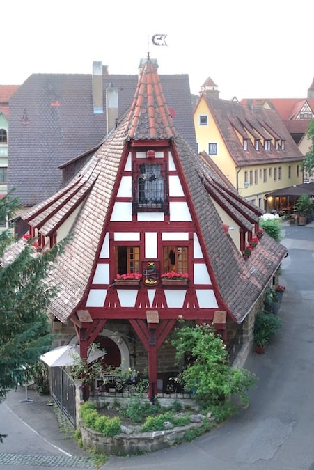 Rothenburg, casa a graticcio