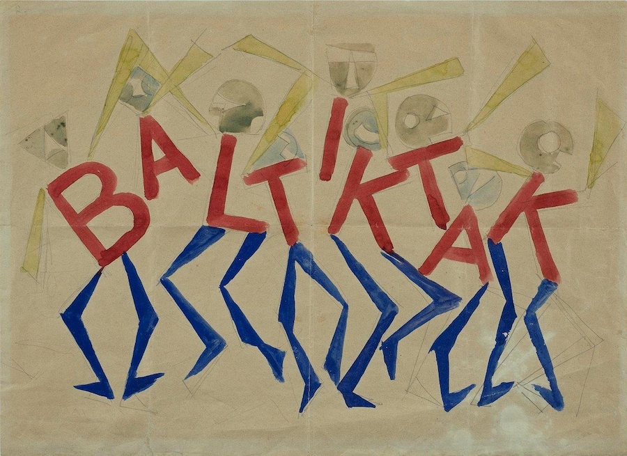 Giacomo Balla Studio per Bal Tiktak