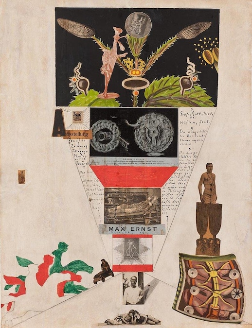 Max Ernst Bozza di manifesto