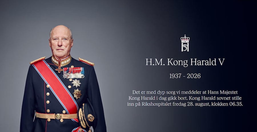 Re di Norvegia (ANSA)