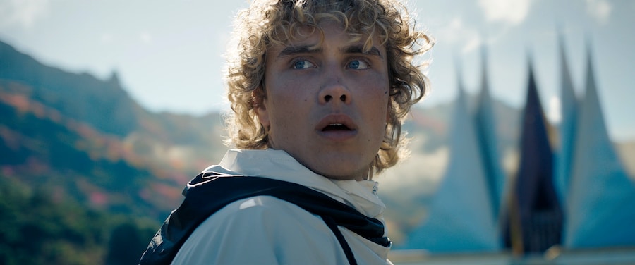 Joseph Zada nei panni di Haymitch Abernathy in *The Hunger Games: Sunrise on the Reaping*. Foto: per gentile concessione di Lionsgate. (Courtesy of Lionsgate)