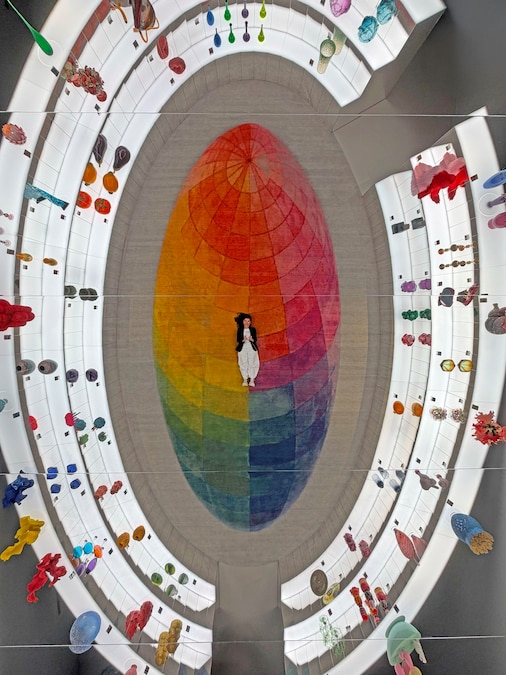 A Rainbow of Forms (courtesy of Es Devlin Studio)