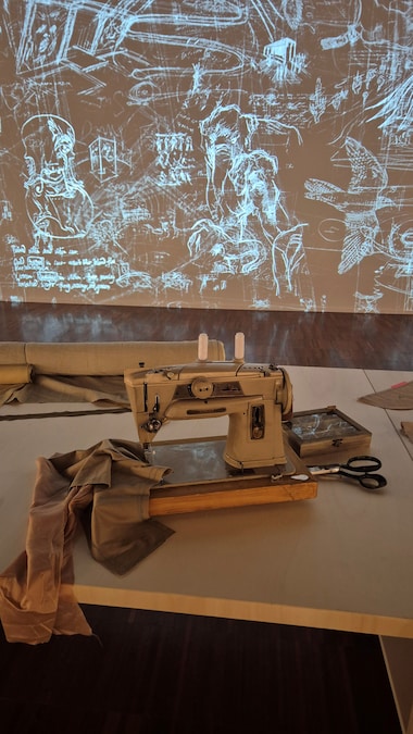 A language of hands exhibition view