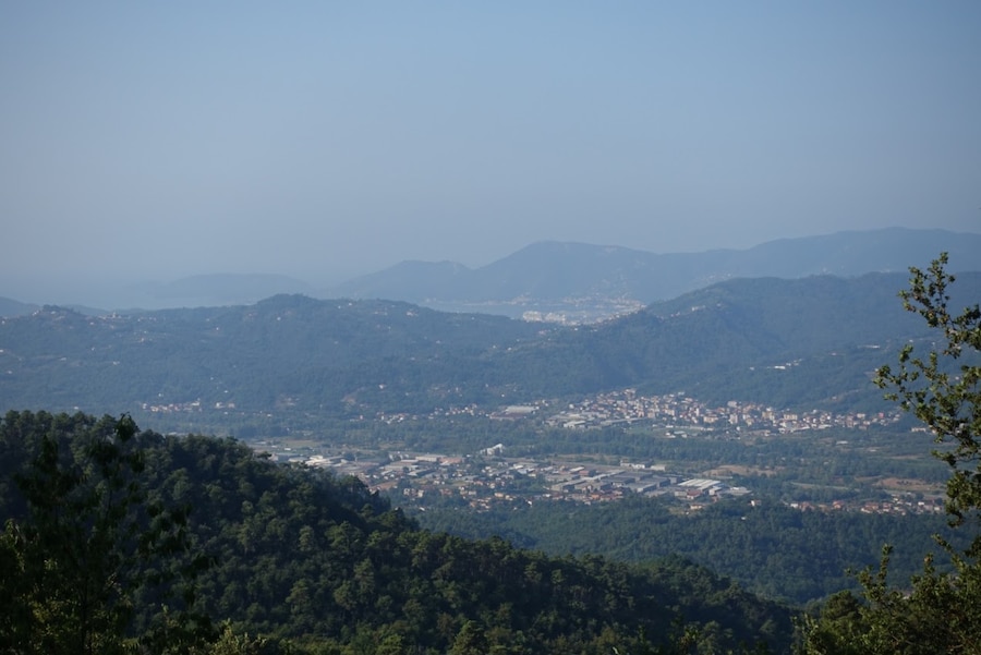 Dall’Alta Via dei Monti Liguri, verso il mare