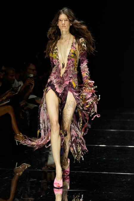 Roberto Cavalli, la collezione per la PE 2027. Milano 24 settembre. (APN)