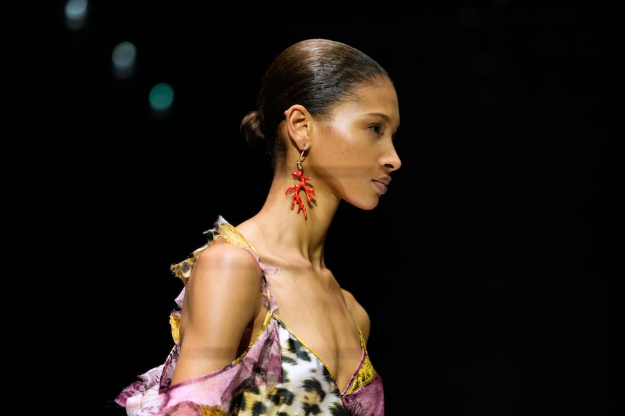 Roberto Cavalli, la collezione per la PE 2027. Milano, 24 settembre 2026. (APN)