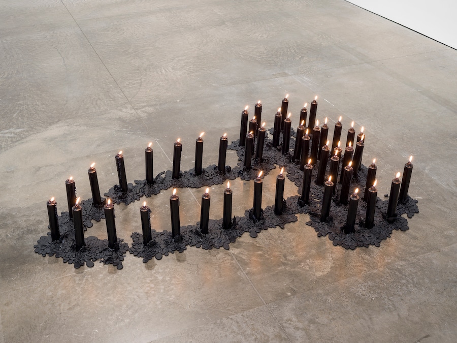 Ana Mendieta, Ñañigo Burial 1976 © The Estate of Ana Mendieta Collection, LLC. Licensed by Artist Rights Society (ARS), New York / DACS, 2026 / Courtesy Marian Goodman Gallery and Alison Jacques, London. Photo Alex Yudzon