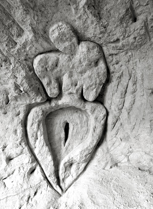 Ana Mendieta, Untitled (Guanaroca [First Woman]) 1981. © The Estate of Ana Mendieta Collection, LLC. Licensed by Artist Rights Society (ARS), New York / DACS, 2026 / Courtesy Marian Goodman Gallery and Alison Jacques, London