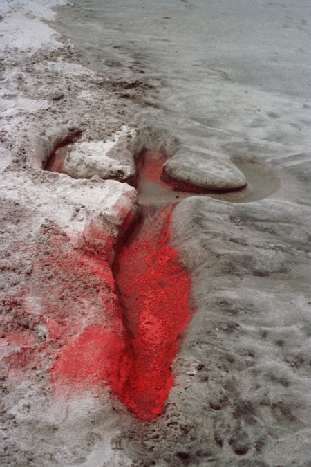 Ana Mendieta, Untitled: Silueta Series 1976. © The Estate of Ana Mendieta Collection, LLC. Licensed by Artist Rights Society (ARS), New York / DACS, 2026 / Courtesy Marian Goodman Gallery and Alison Jacques, London