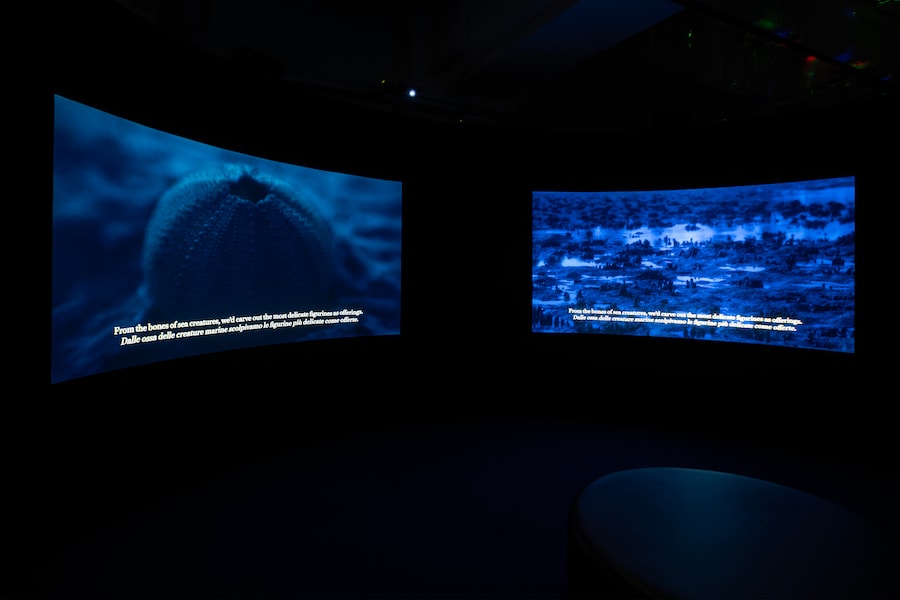 Le installazioni della mostra al Mudec