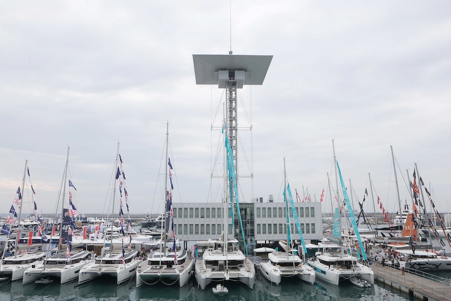 Foto IPP/ACGE Genova 01/10/2026 66° Salone Nautico nella foto: Le barche in esposizione Italy Photo Press World Copyright Genova inaugurazione 66° Salone Nautico (16878)