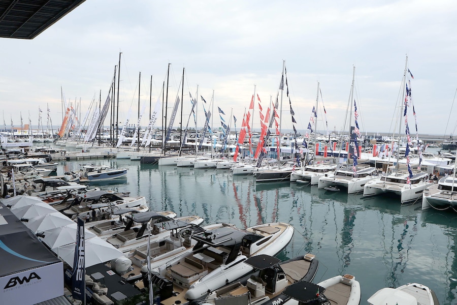 Foto IPP/ACGE Genova 01/10/2026 66° Salone Nautico nella foto: Le barche in esposizione Italy Photo Press World Copyright Genova inaugurazione 66° Salone Nautico (16878)