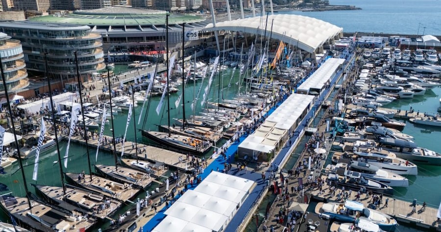 SALONE NAUTICO DI GENOVA ESPOSIZIONE IMBARCAZIONE IMBARCAZIONI BARCA BARCHE INDUSTRIA NAUTICA 2025 SALONE NAUTICO DI GENOVA - FOTO ARCHIVIO (7146)